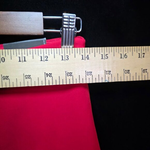 NWT Express High Waisted Flare Pant in Red 2L - Picture 11 of 13